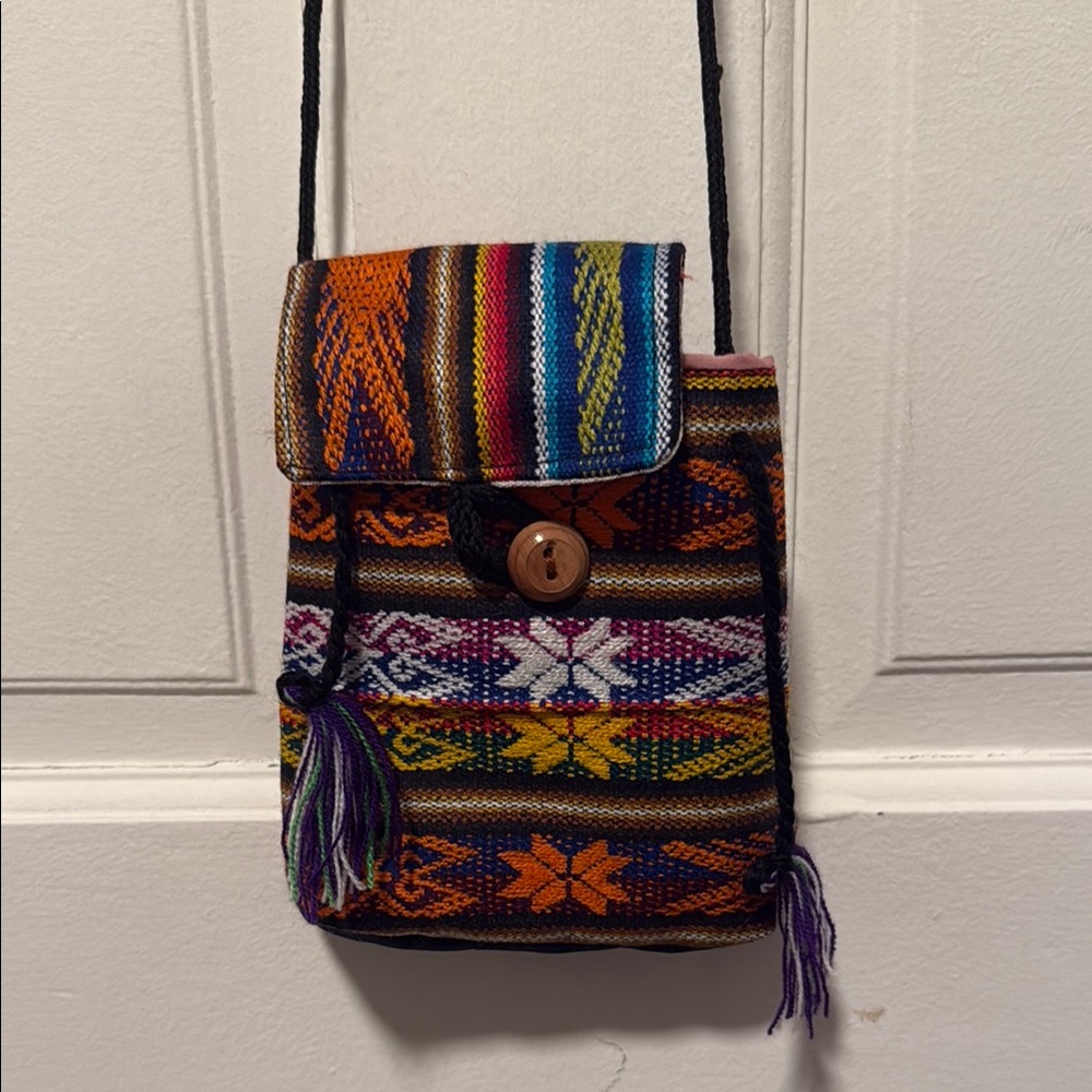Multicolor Patterned Women's Bag